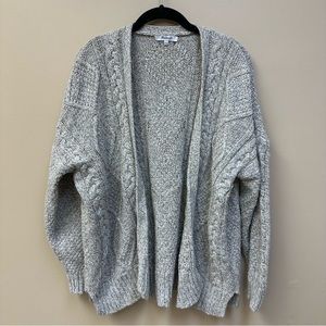 Madewell Chunky Knit cardigan Sweater size large